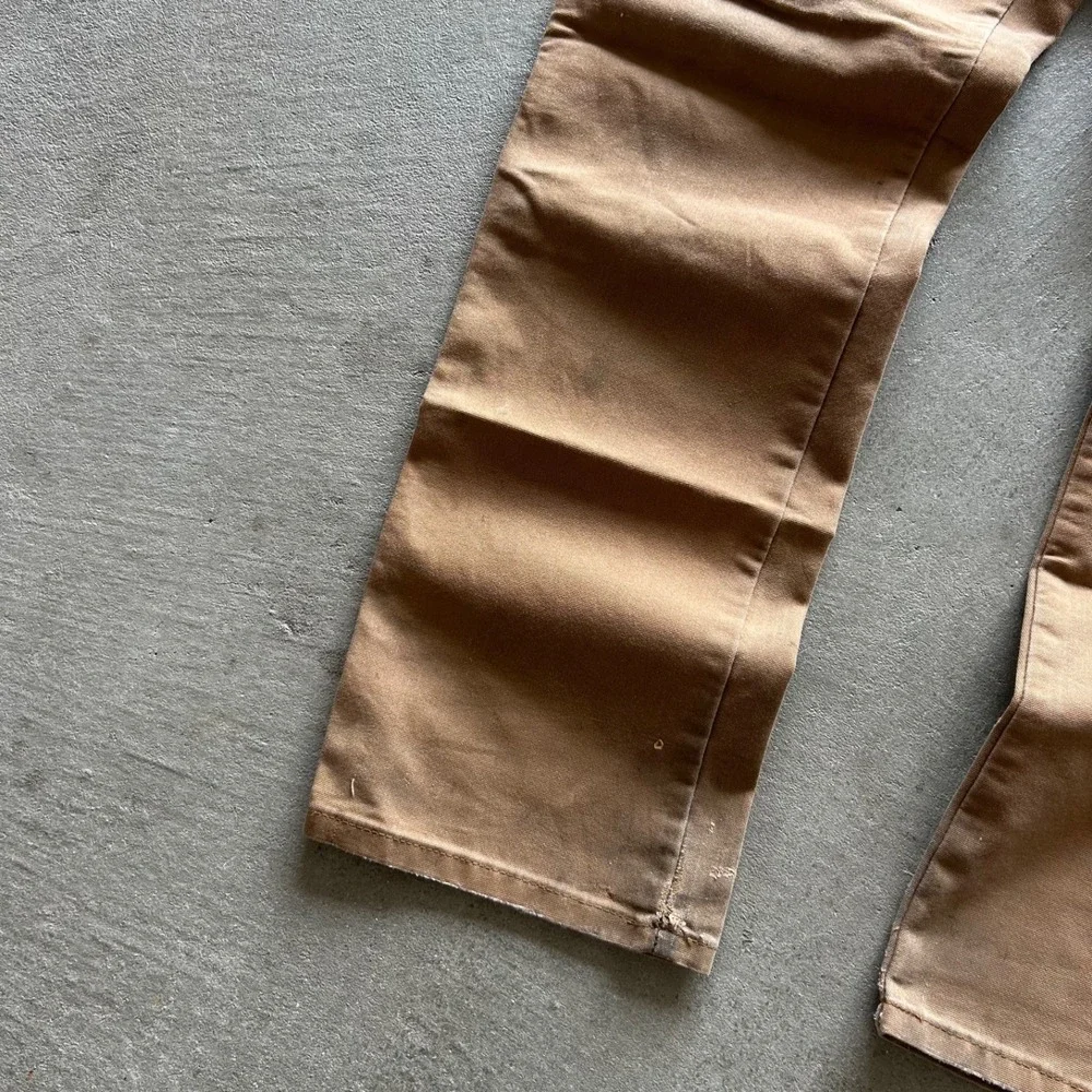 Vintage Dickies Flex Carpenter Pants Size 32x32 Tan Regular Fit Workwear
